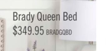 The Brick Brady upholstered queen bed offer