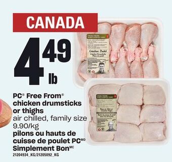 Independent City Market Pilons ou hauts de cuisse de poulet pc simplement bon offer