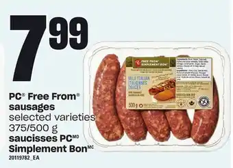 Independent City Market Saucisses pc simplement bon, 375/500 g offer