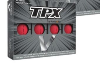 Sport Chek Power bilt tpx v high optic 12-pack golf balls offer