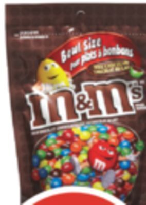 Shoppers Drug Mart M & m's bowl size candy offer