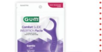Shoppers Drug Mart G·u·m comfort slide flosser picks offer