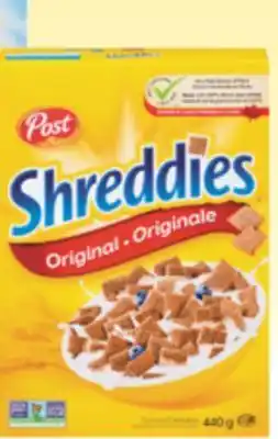 Shoppers Drug Mart Post shreddies offer