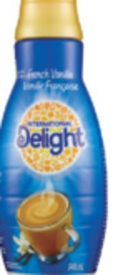 Shoppers Drug Mart International delight coffee whitener offer