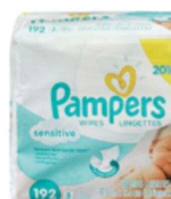 Shoppers Drug Mart Pampers baby wipes offer