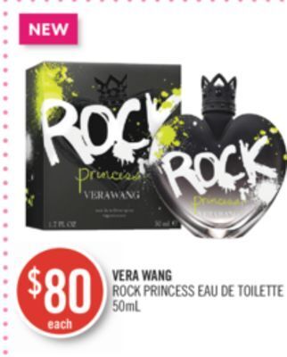 Shoppers Drug Mart Vera wang rock princess eau de toilette offer