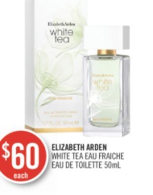 Shoppers Drug Mart Elizabeth arden white tea eau fraiche eau de toilette offer