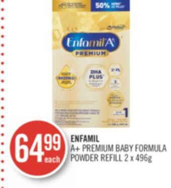 Shoppers Drug Mart Enfamil a+ premium baby formula powder refill offer