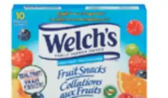 Shoppers Drug Mart Welch's fruit snacks offer