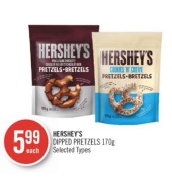 Shoppers Drug Mart Hershey's dipped pretzels offer