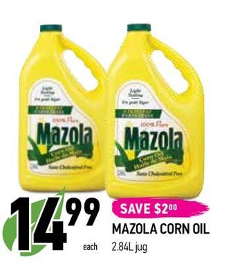 Coppa's Fresh Market Mazola corn oil offer