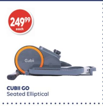 Shoppers Drug Mart Cubii go seated elliptical offer