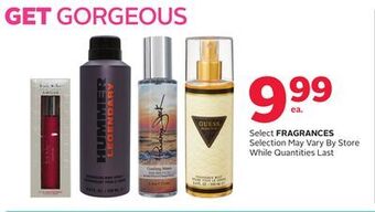 Rexall Select fragrances offer