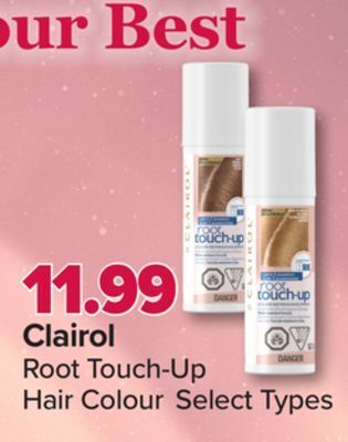 PharmaChoice Clairol root touch-up hair colour offer