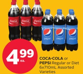 Rexall Coca-cola or pepsi regular offer