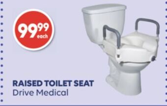 Wellwise by Shoppers Raised toilet seat drive medical offer