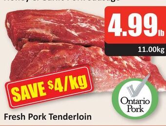 Starsky Fresh pork tenderloin offer