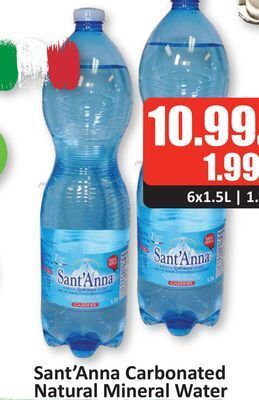 Starsky Sant'anna carbonated natural mineral water offer