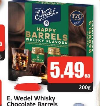 Starsky E. wedel whisky chocolate barrels offer