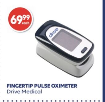 Wellwise by Shoppers Fingertip pulse oximeter drive medical offer