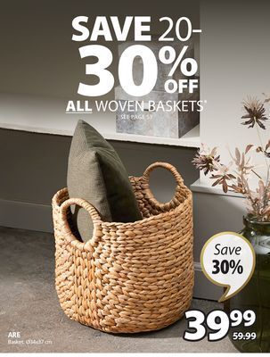 JYSK Are basket offer