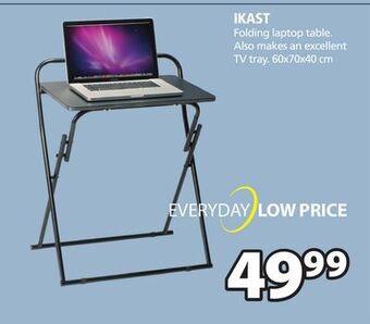 JYSK Ikast folding laptop table offer
