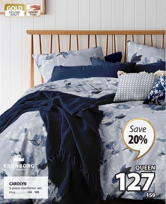 JYSK Carolyn 5-piece comforter set offer