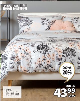 JYSK Mona duvet cover set offer
