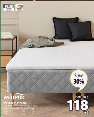 JYSK Wellpur t30 topper offer