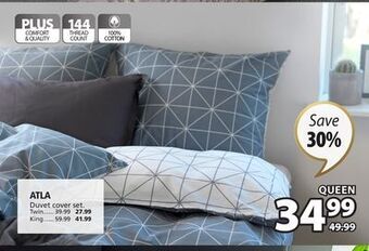 JYSK Atla duvet cover set offer