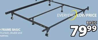 JYSK Metal bed frame basic offer