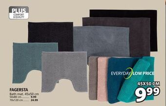 JYSK Fagersta bath mat offer