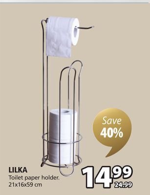 JYSK Lilka toilet paper holder offer