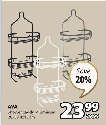 JYSK Ava shower caddy offer