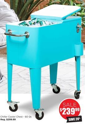 Kitchen Stuff Plus Chiller cooler chest - 60 qt. offer