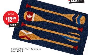 Kitchen Stuff Plus Summer coir mat-45 x 75 cm offer