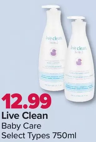PharmaChoice Live clean baby care offer