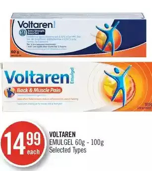 Shoppers Drug Mart Voltaren emulgel offer