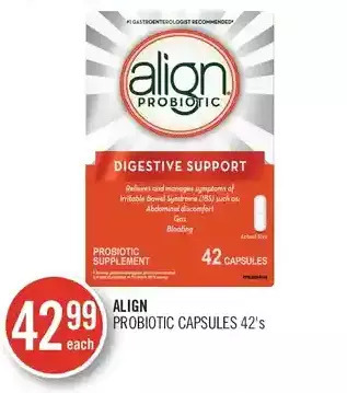 Shoppers Drug Mart Align probiotic capsules offer
