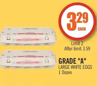 Shoppers Drug Mart Grade a large white eggs offer