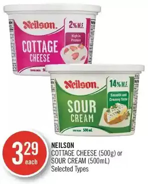 Shoppers Drug Mart Neilson cottage cheese or sour cream offer