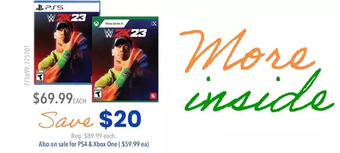 GameStop Wwe 2k23 offer