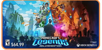 GameStop Minecraft legends deluxe edition offer