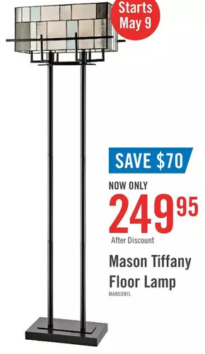 The Brick Manson floor lamp offer