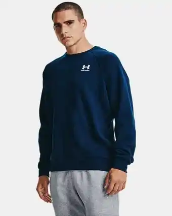 Under Armour Men's ua rival fleece crew offer
