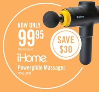 The Brick Ihome powerglide deep tissue percussion massager - iwmg18 offer