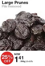 Bulk Barn Large prunes offer