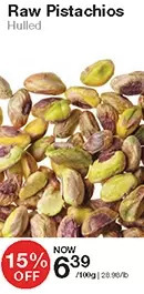 Bulk Barn Raw pistachios offer