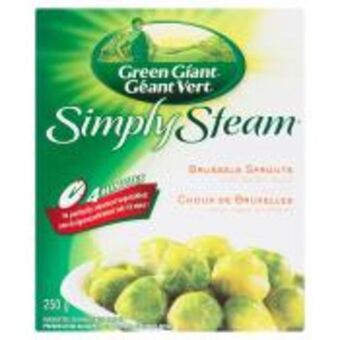 Calgary Co-op Green giant simply steam brussels sprouts with butter sauce offer