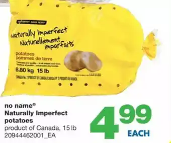 Wholesale Club No name naturally imperfect potatoes offer